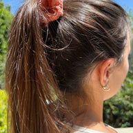 Scrunchie - Datura Crinkle