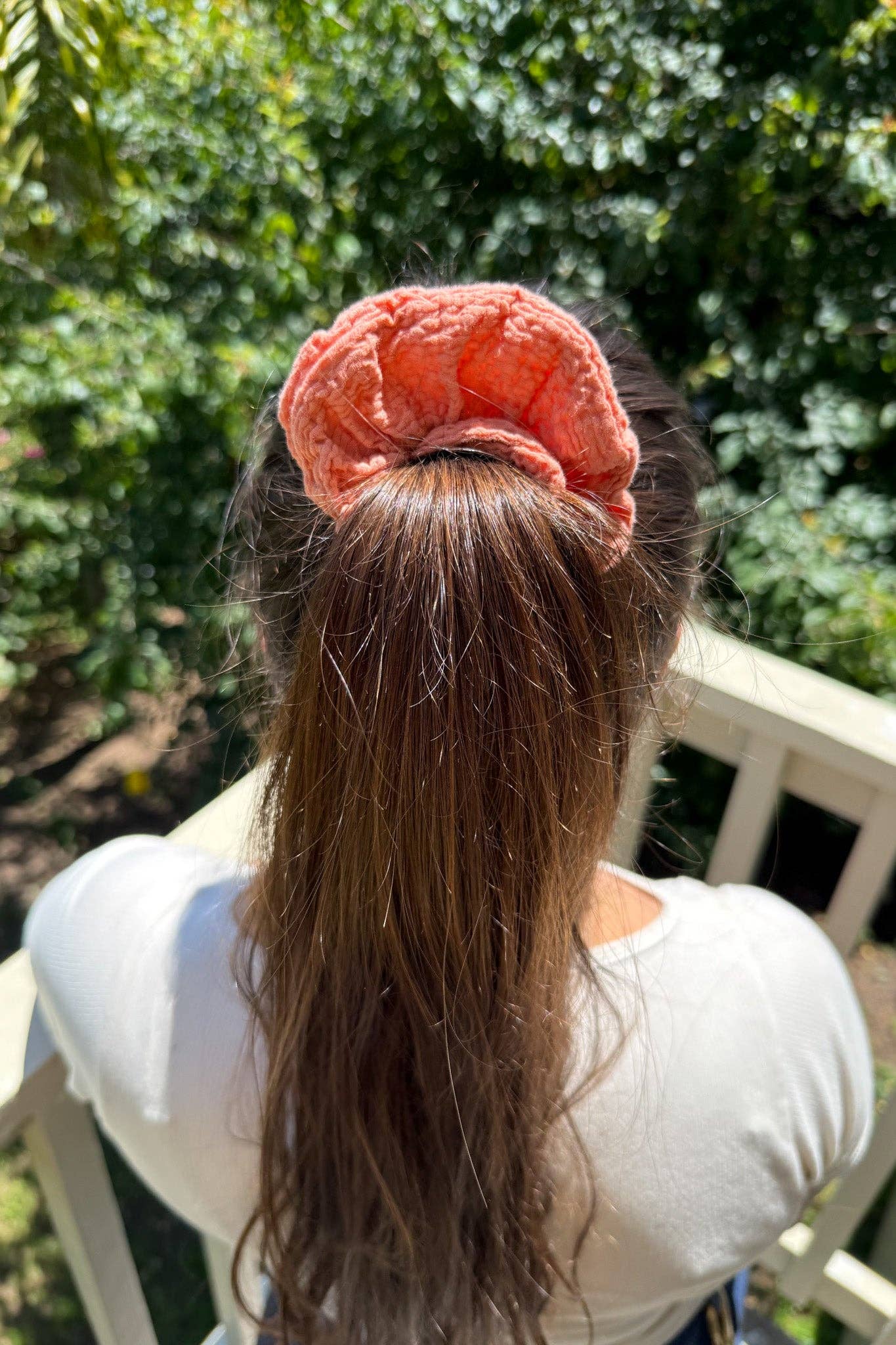 Scrunchie - Datura Crinkle