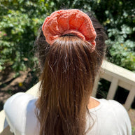 Scrunchie - Datura Crinkle