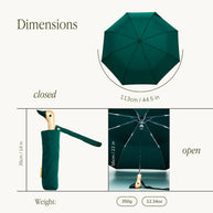 Compact Duckhead Umbrella | Forest Green