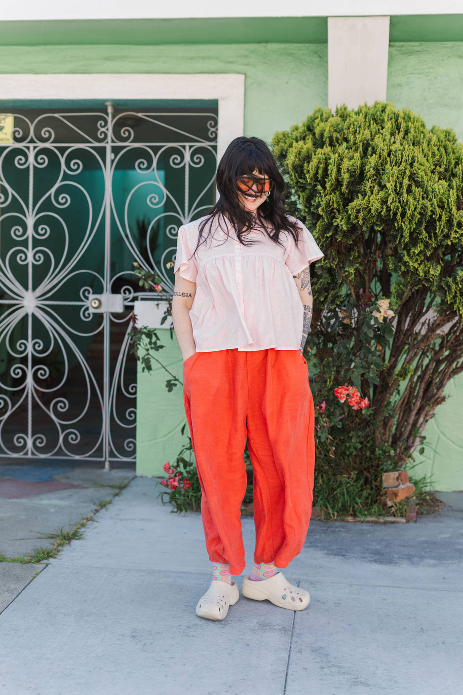 Balloon Pant | Tomato Linen