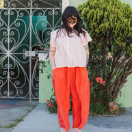Balloon Pant | Tomato Linen