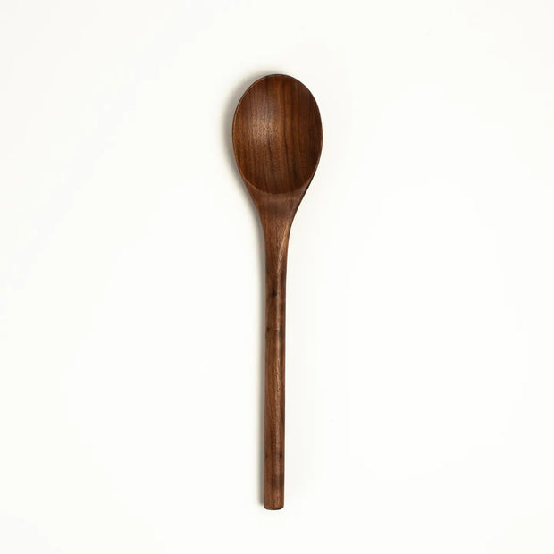 12’’ Walnut Wooden Oval Spoon