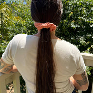 Scrunchie - Datura Crinkle
