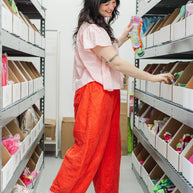 Balloon Pant | Tomato Linen