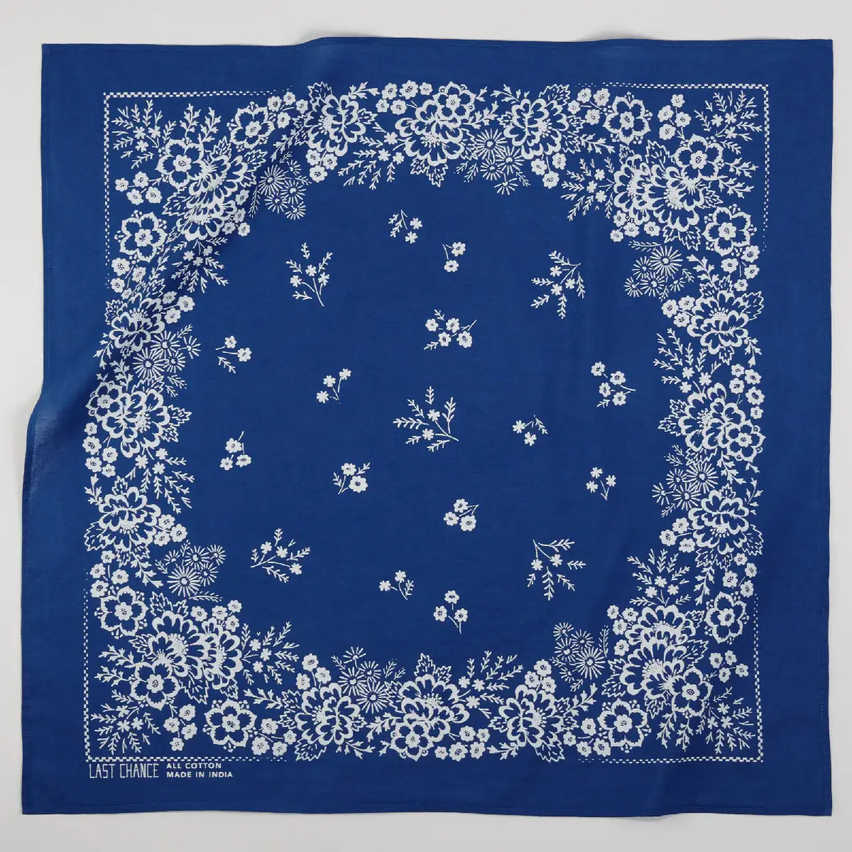 Cotton Field Bandana | Azure Blue