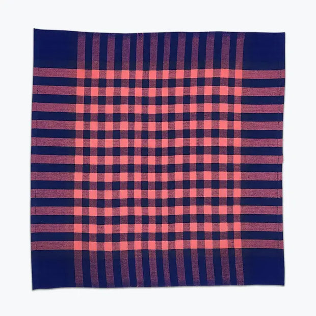 Grid Napkin Pair | Navy
