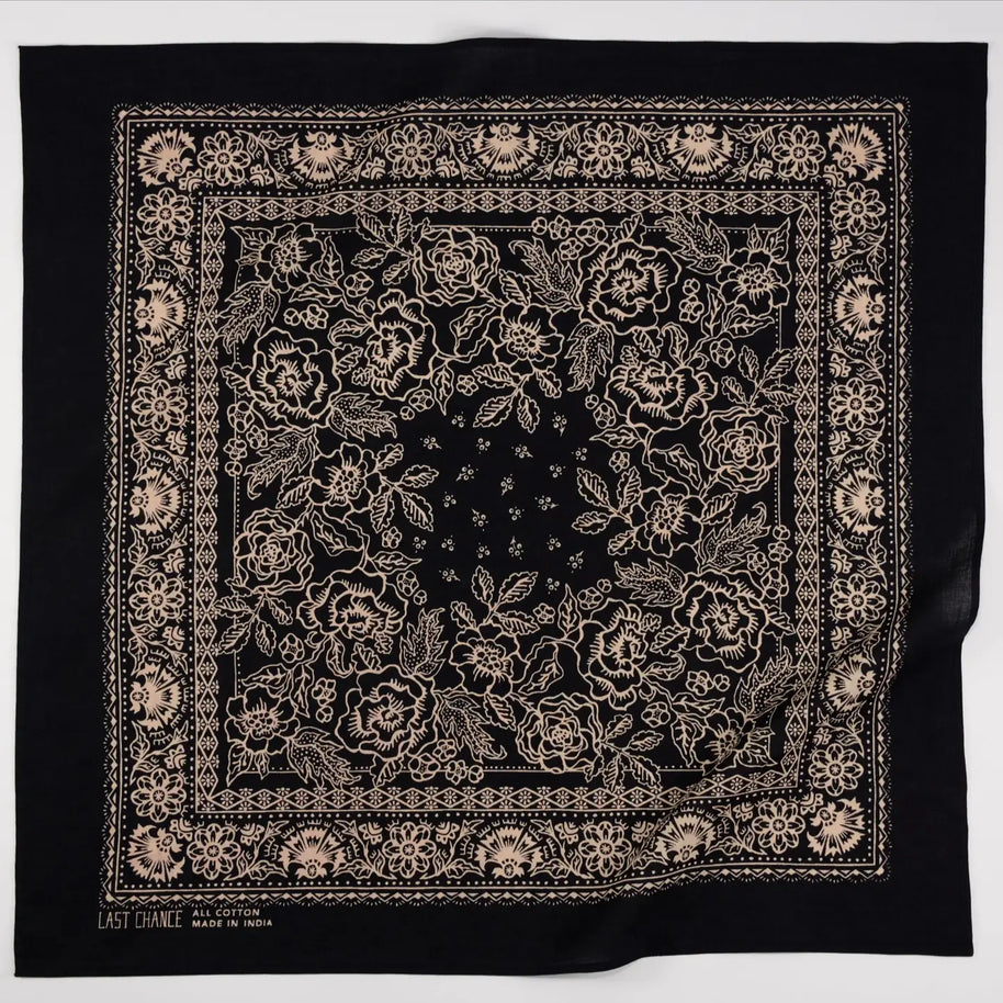 Cotton Rosey Bandana