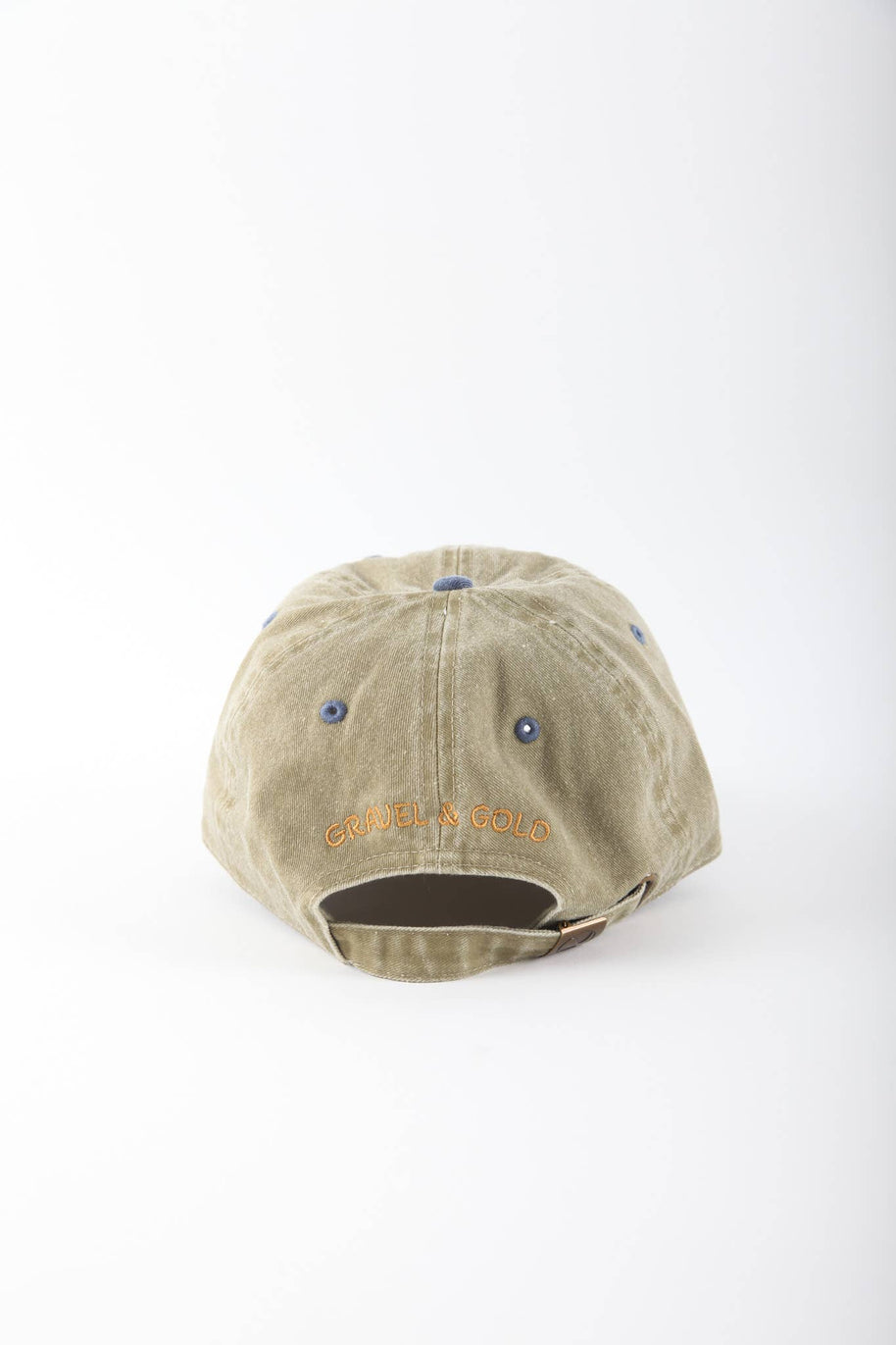 The Mountains Cap - Two Tone Blue