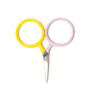 Two Tone Circle Mini Scissors