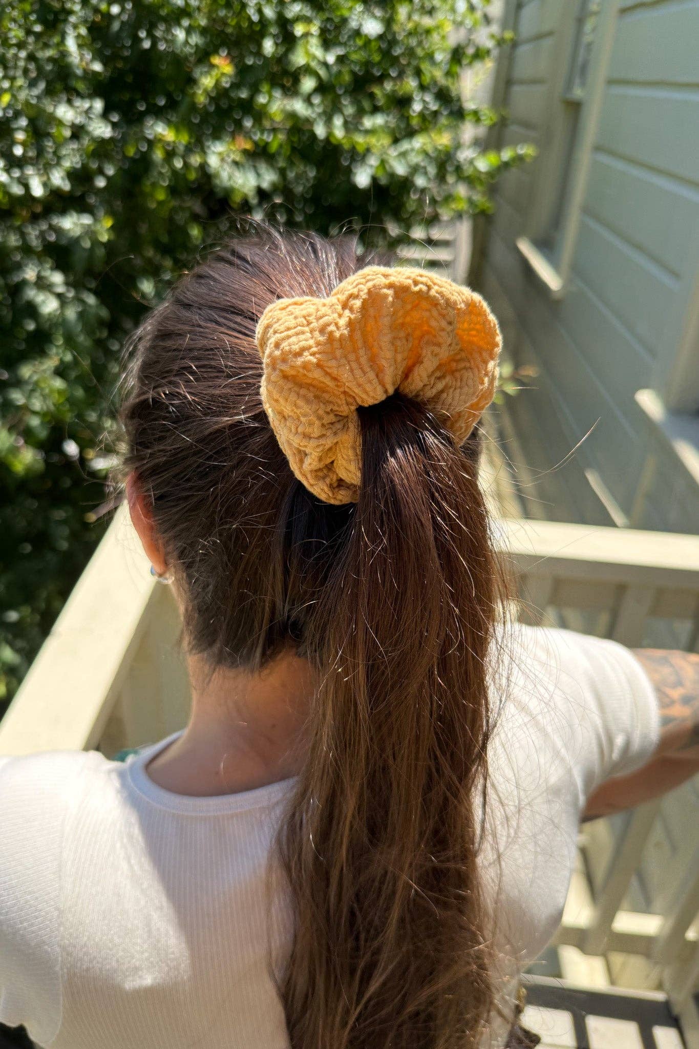 Scrunchie - Basket Crinkle