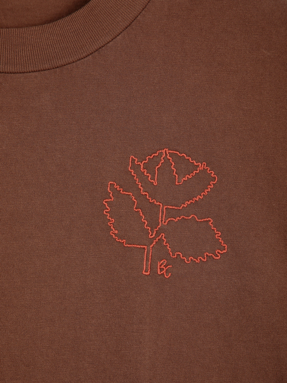 Red Vibrant Flower T-shirt