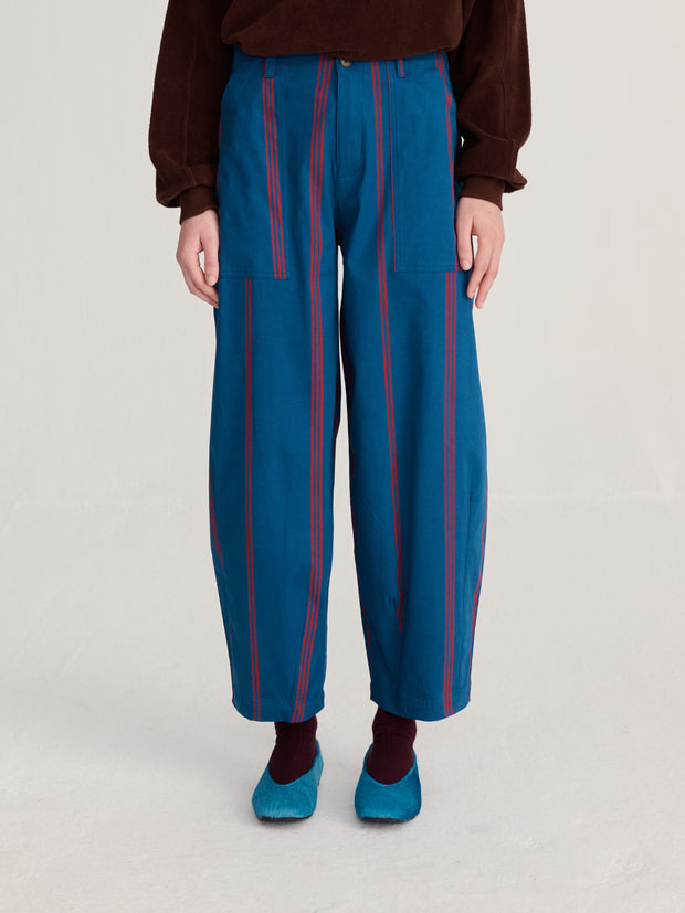 Triple Stripes Barrel Pants