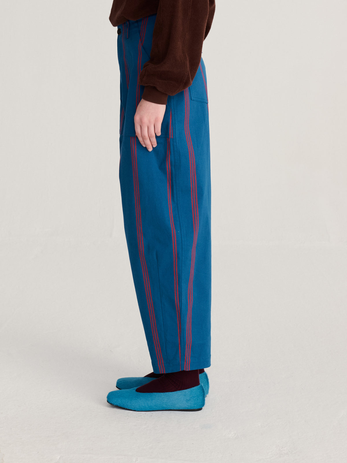 Triple Stripes Barrel Pants