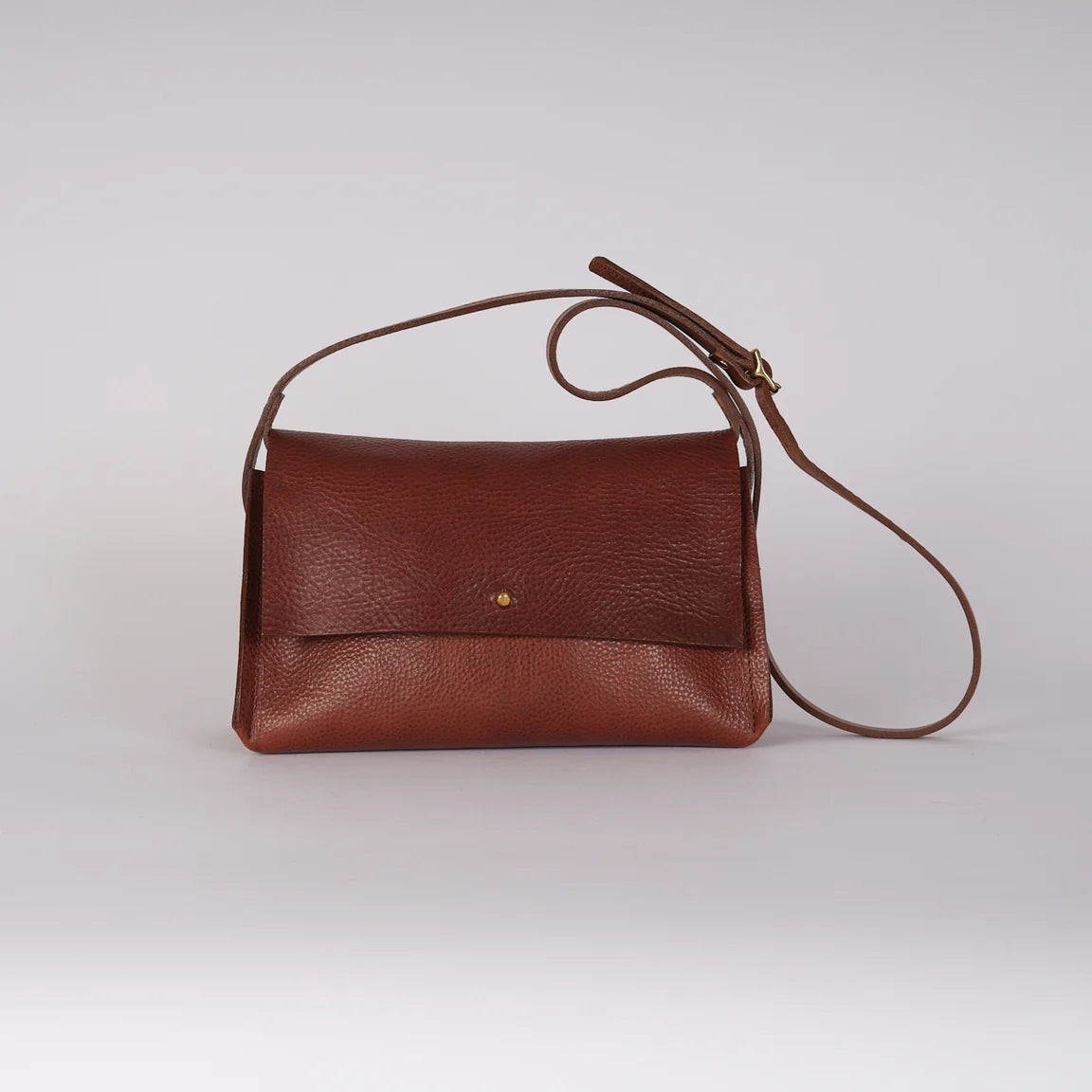 Papaya Midi Pleat Bag