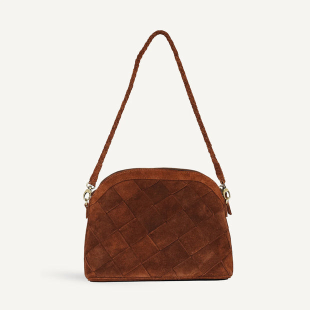 Carmen Bag - Grande Weave | Suede