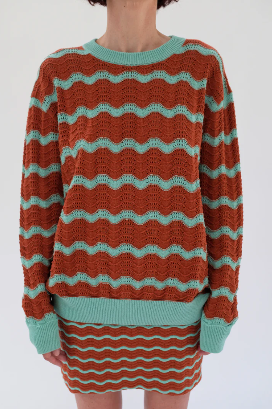 Angata Oversized Ctn Crew