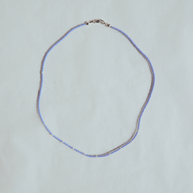 Blue w/ Rice Pearls | 17.5