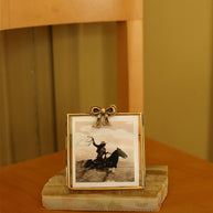 Bowie Bow Polaroid Frame
