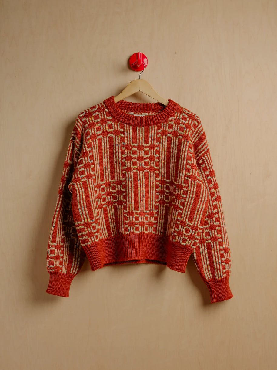Passing Through Sweater | Brick