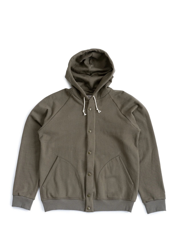 Snap Hoodie - Moss