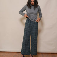 Organdy Plaid Sunday Pant