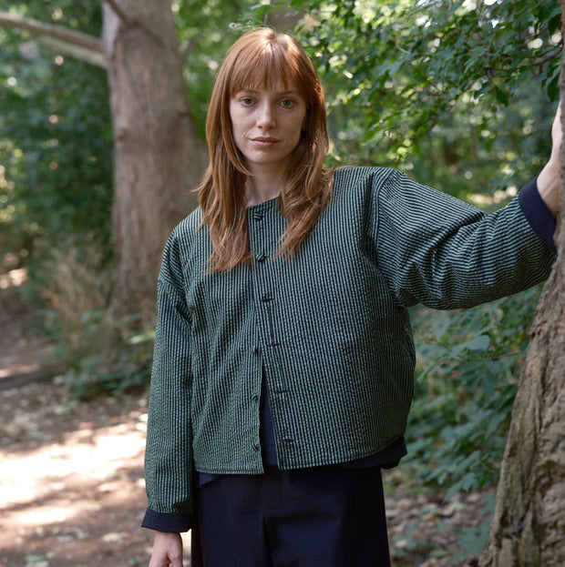 Green Stripe Versa Jacket