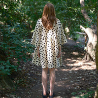Mono Spot Folk Dress