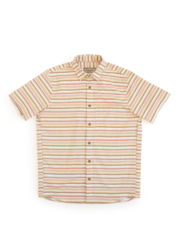 Short Sleeve Weathervane - Sunset Stripe