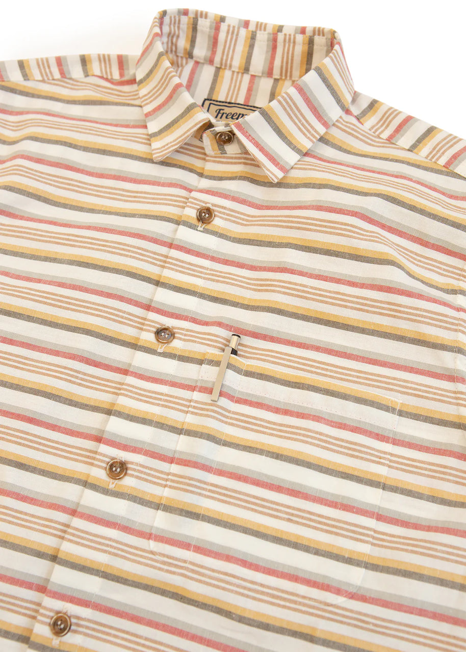 Short Sleeve Weathervane - Sunset Stripe