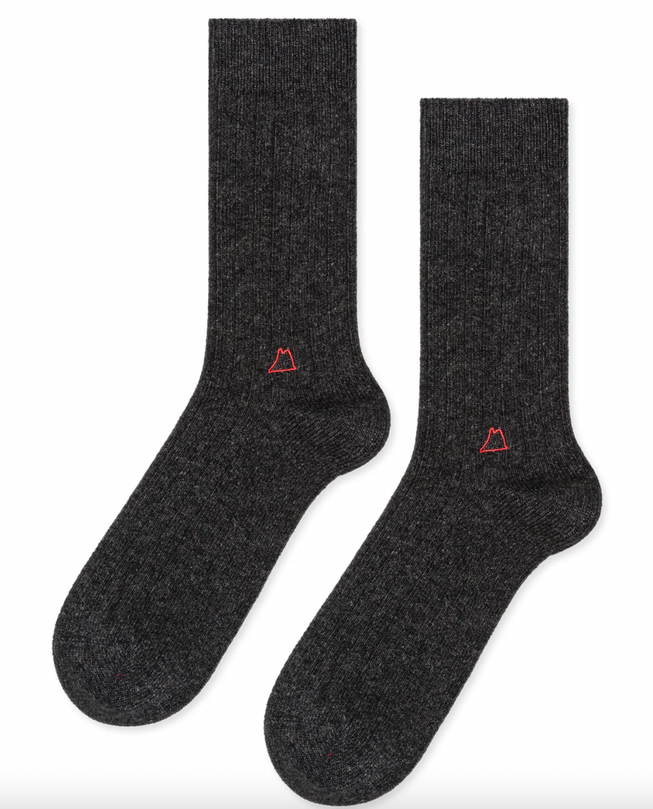 Roma Cashmere Rib Men's Crew - OS