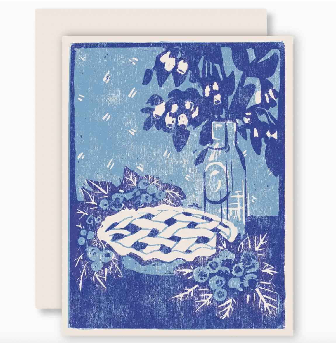 Blueberry Pie Card