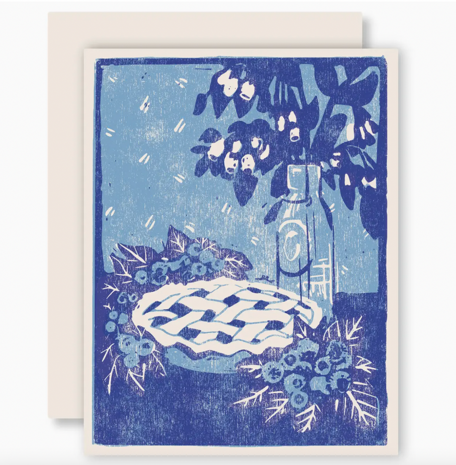 Blueberry Pie Card