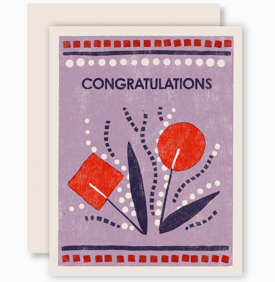 Congratulations Bouquet Card