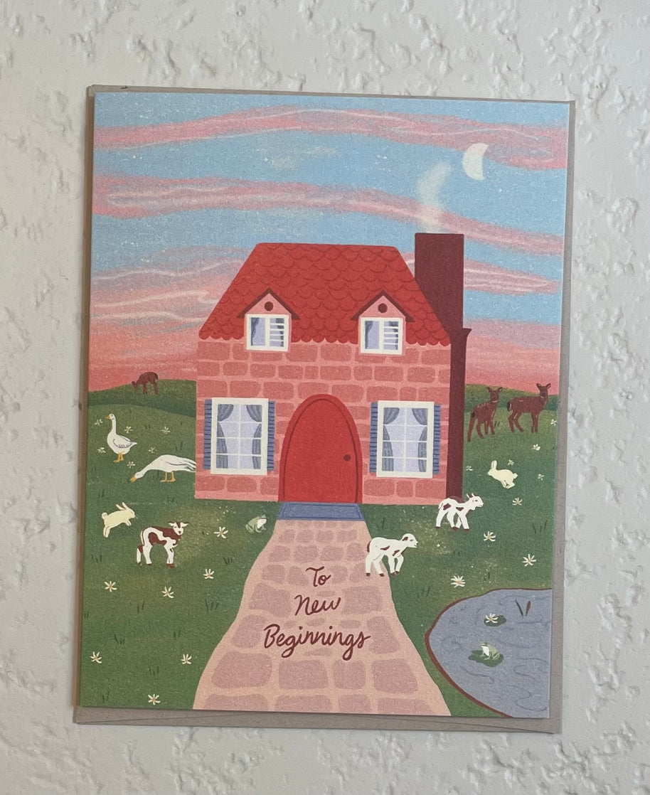 To New Beginnings Card
