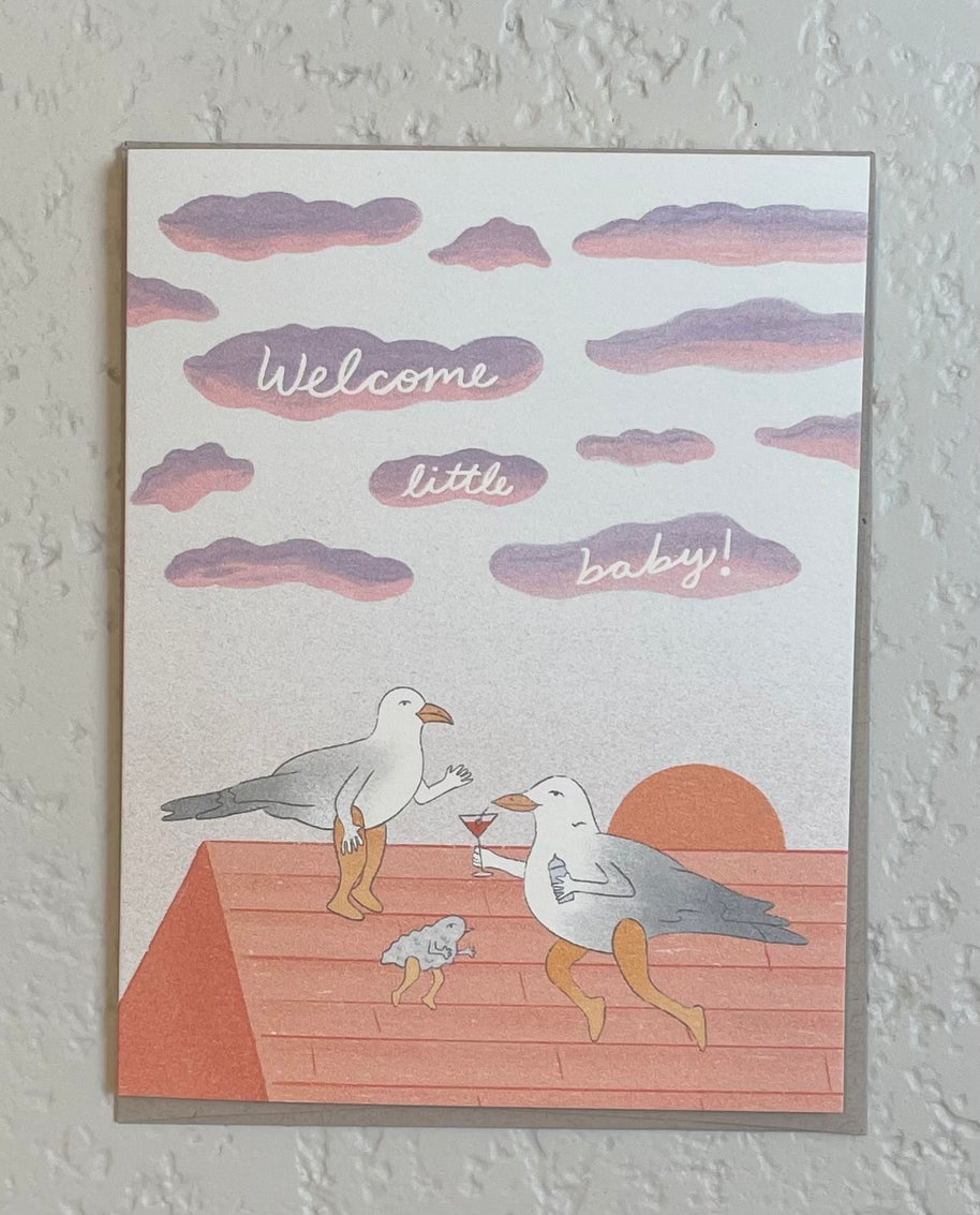 Welcome Little Baby Card