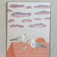 Welcome Little Baby Card