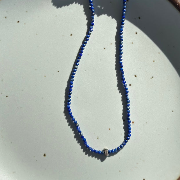 Lapis w/ Charm | 16.5" OOAK