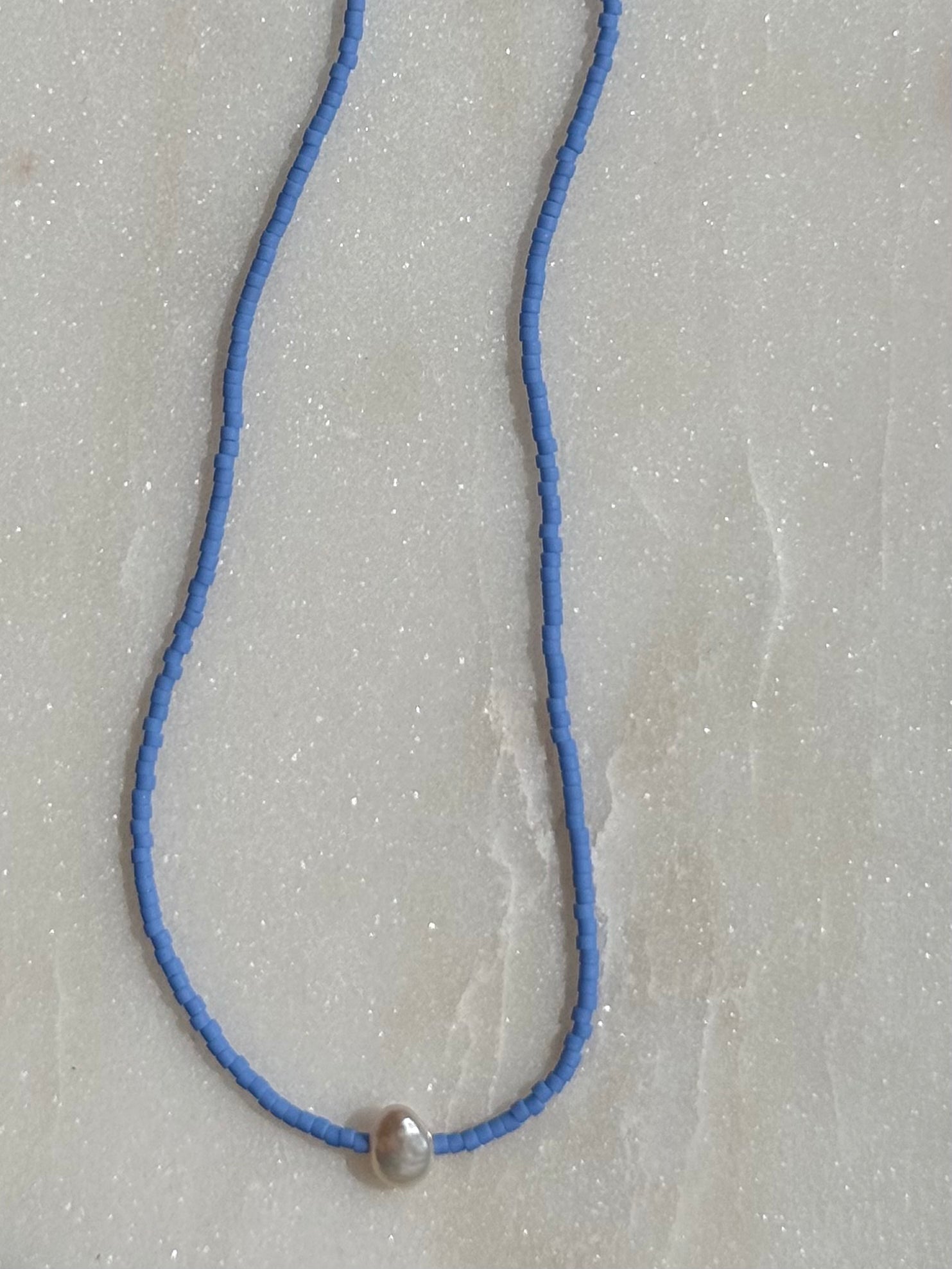 Funky Fresh Pearl on Perfect Blue 15.5