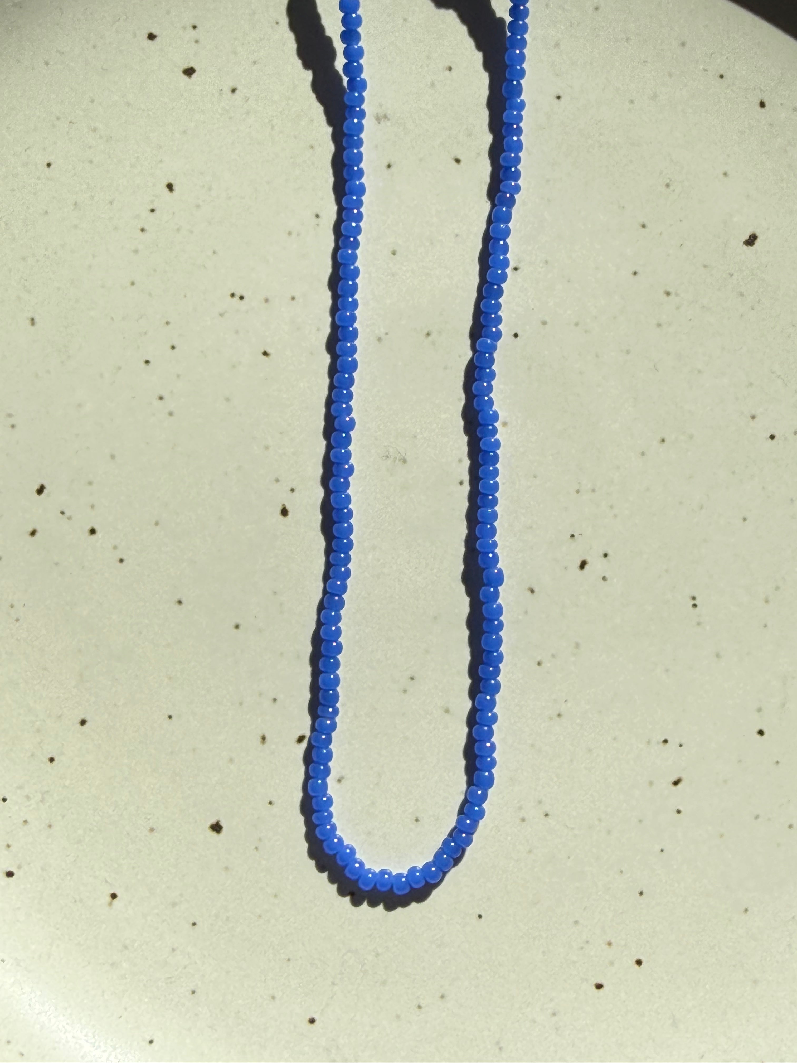 Bright Blue Beads | 18