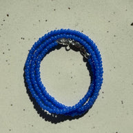 Bright Blue Beads | 18