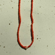 Tiny Coral w/ Quartz Star | 17.5