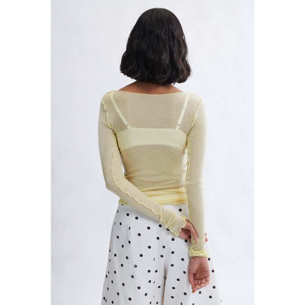 Carla Microknit Longsleeve Top