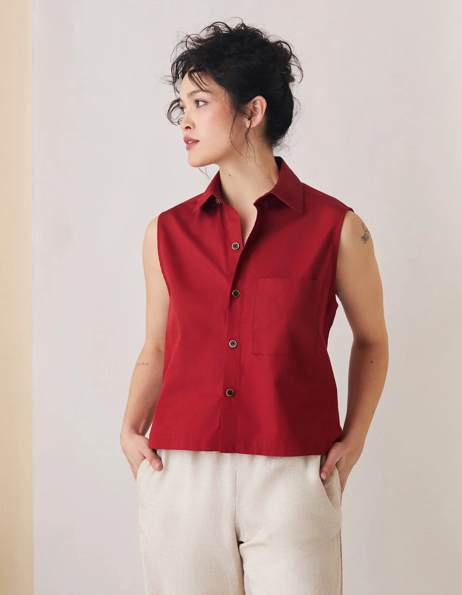 The Sleeveless Oxford