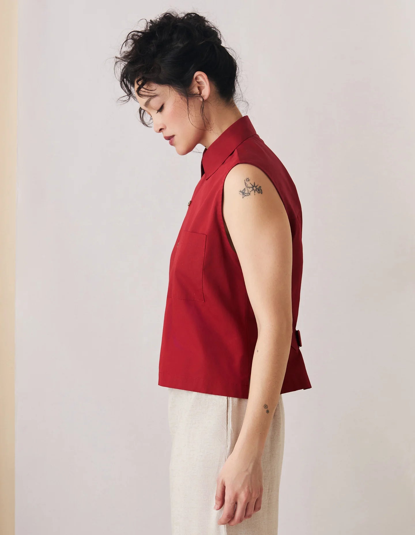 The Sleeveless Oxford