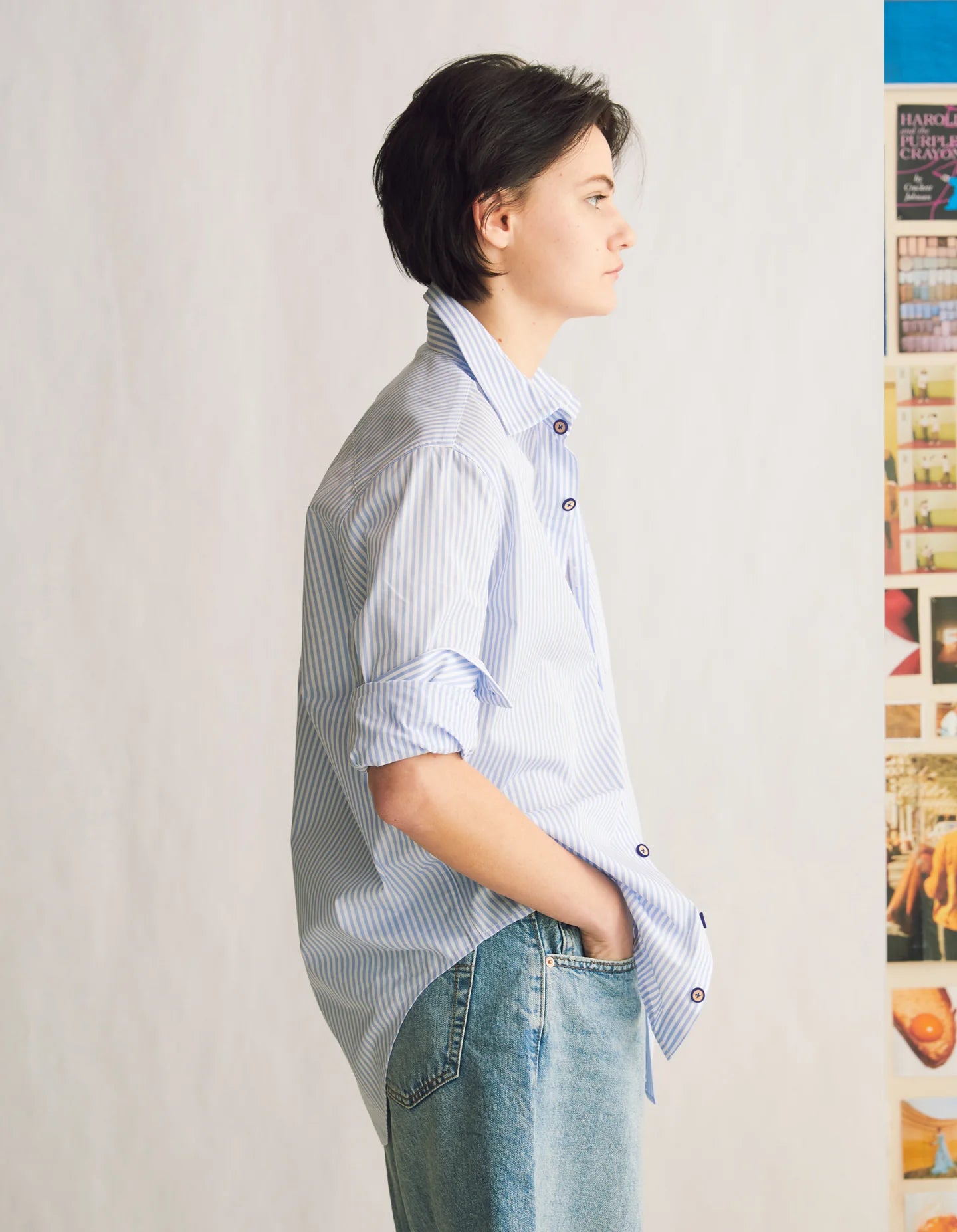 The New Oxford - Boardwalk Blue Stripe