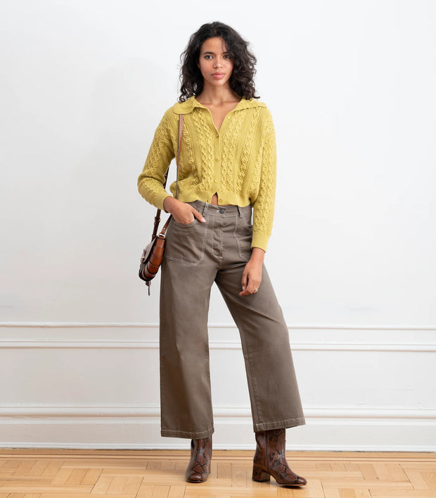 Simone Wide Crop Pants