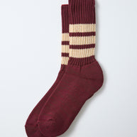 Coarse Ribbed Crew Socks