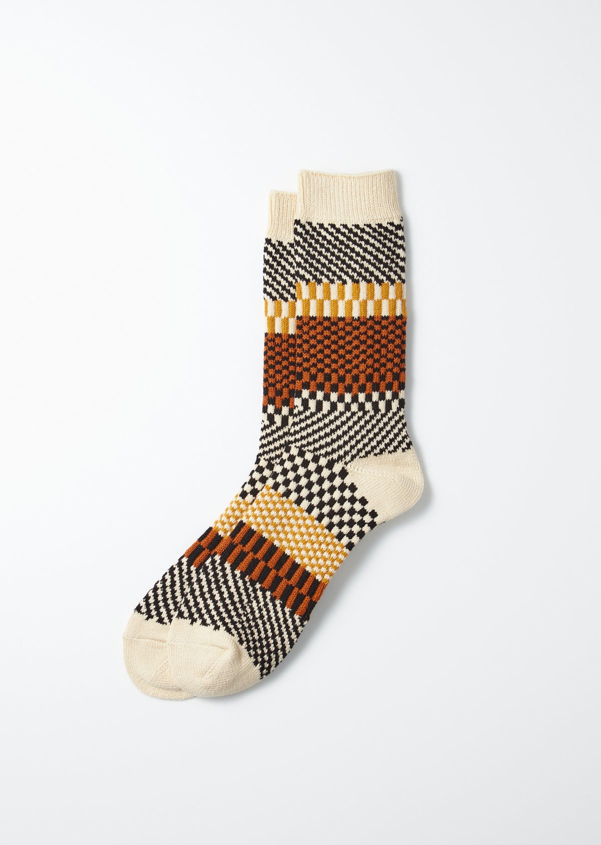 Check and Step Socks