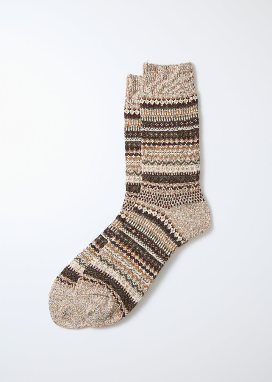 Nordic Pattern Socks